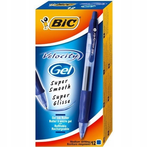 

Pióro żelowe Gelocity Gel Niebieski 829158 Bic