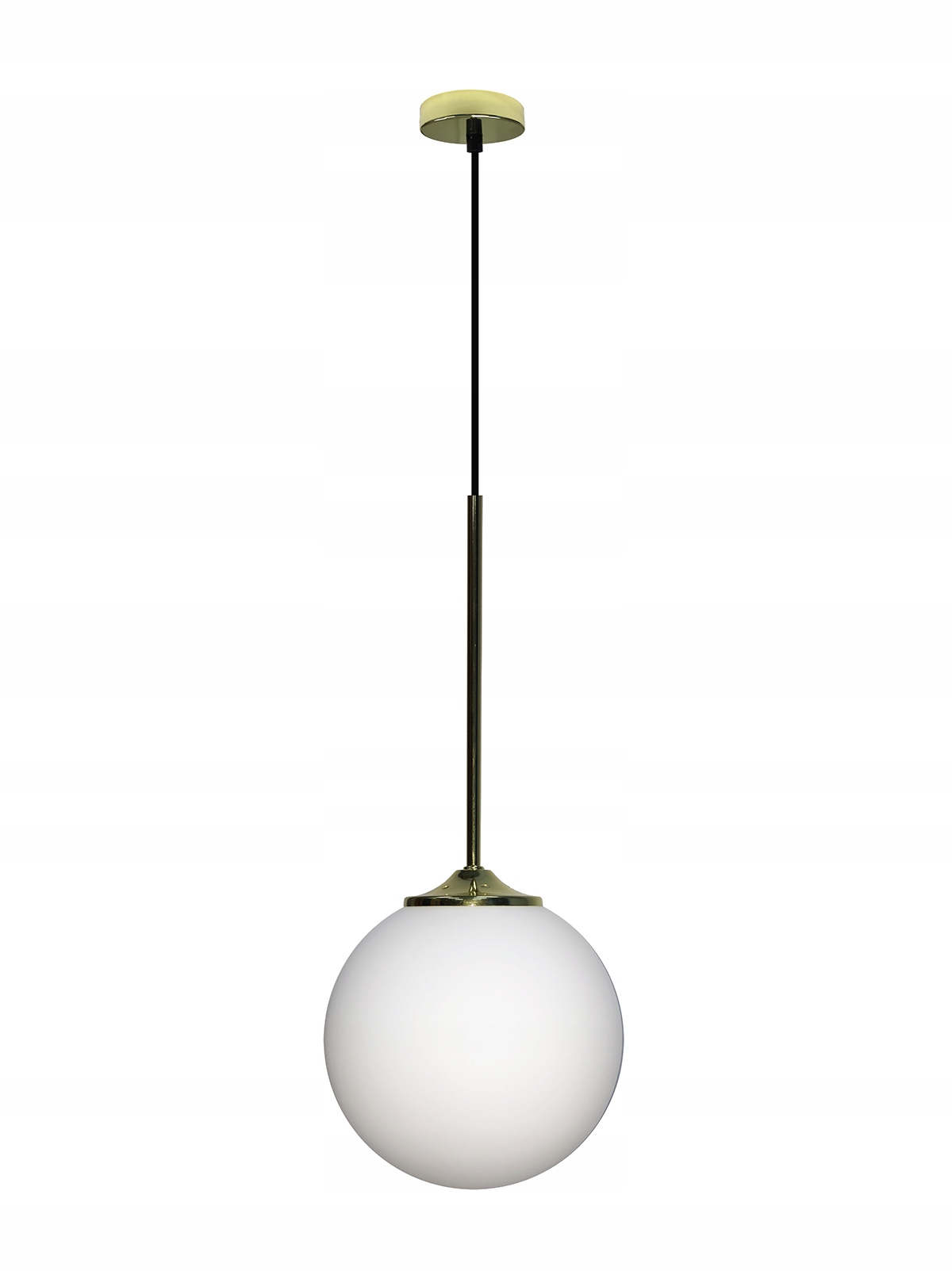Závěsná stropní lampa, jednoduchá, Skleněná, zlatá