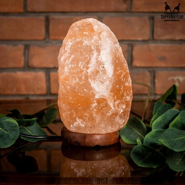 LAMPA SOLNA 3-5 kg sól himalajska JONIZATOR LAMPKA NOCNA Z SOLI NATURALNA Maksymalna waga 5 kg