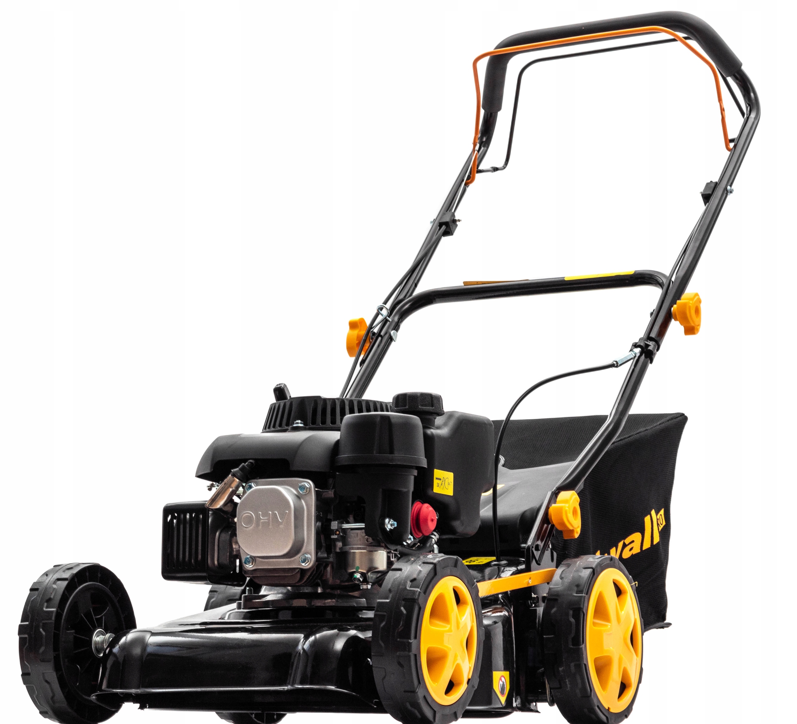 KOSIARKA SPALINOWA DO TRAWY Z NAPĘDEM 7KM MOCNA KOSIARKA NAPĘD Pojemność silnika 132 cm³