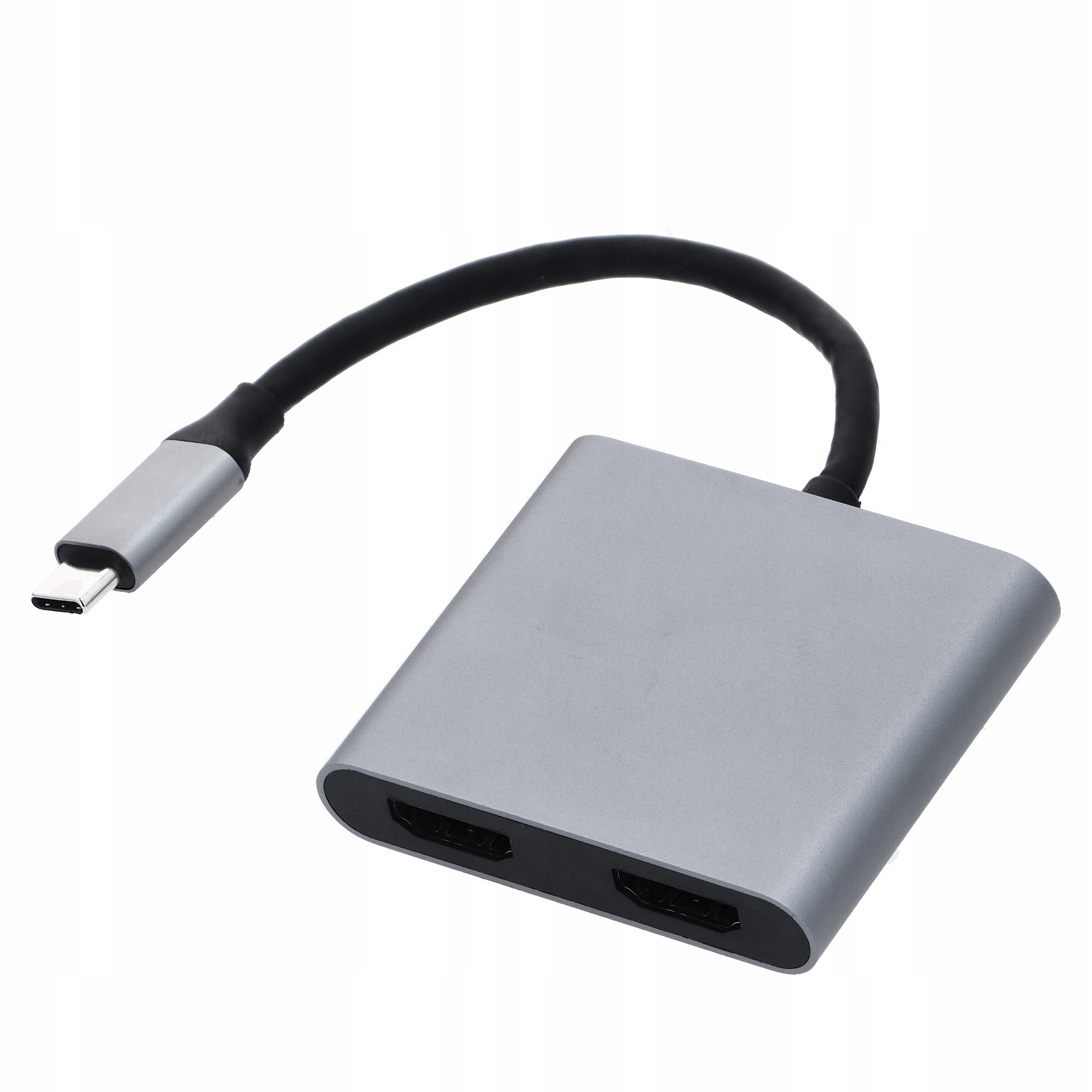 

Adapter Hub Usb C- 2xHDMI+USB 3.0+PD Splitter 4w1