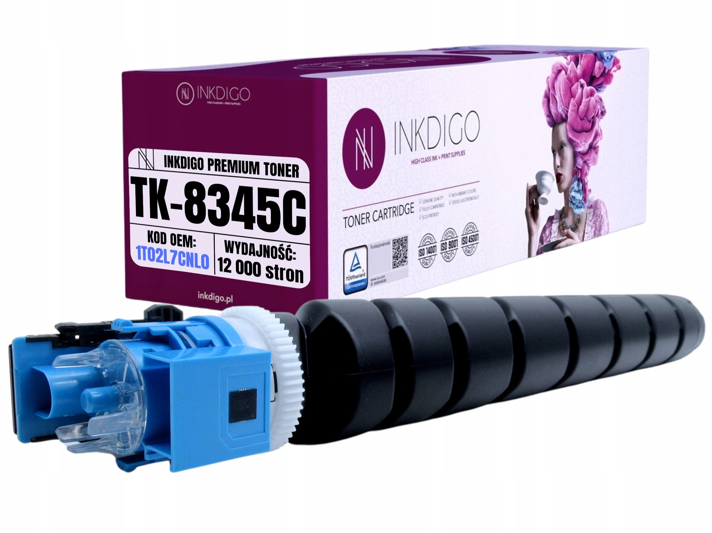 Náhradní toner TK8345C pro tiskárny Kyocera TASKalfa 2552 ci 2553 ci