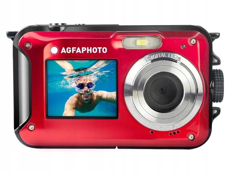 Aparat Agfaphoto WP8000 Czerwony