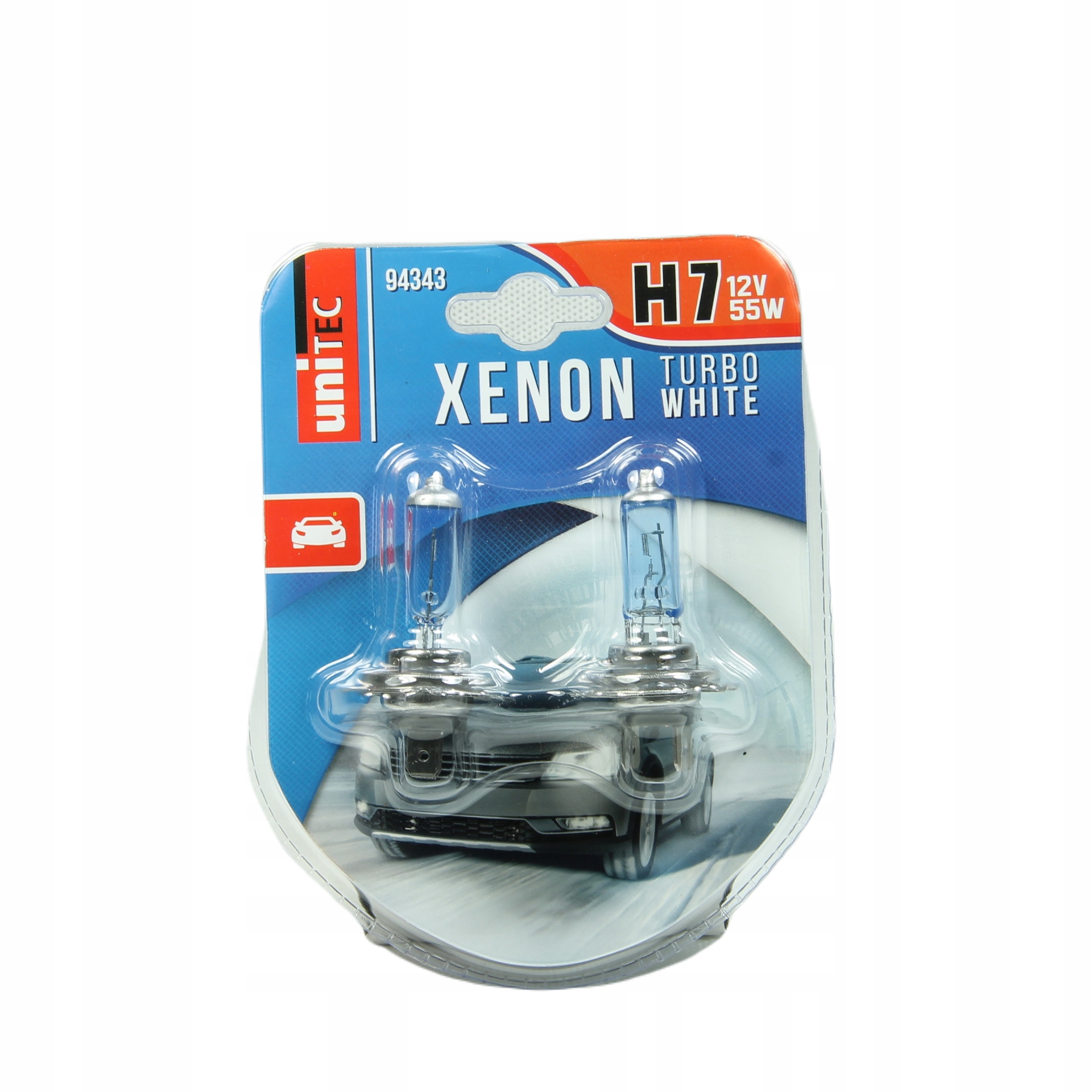 

Żarówka Samochodowa H7 PX26d 55W Xenon White Turbo