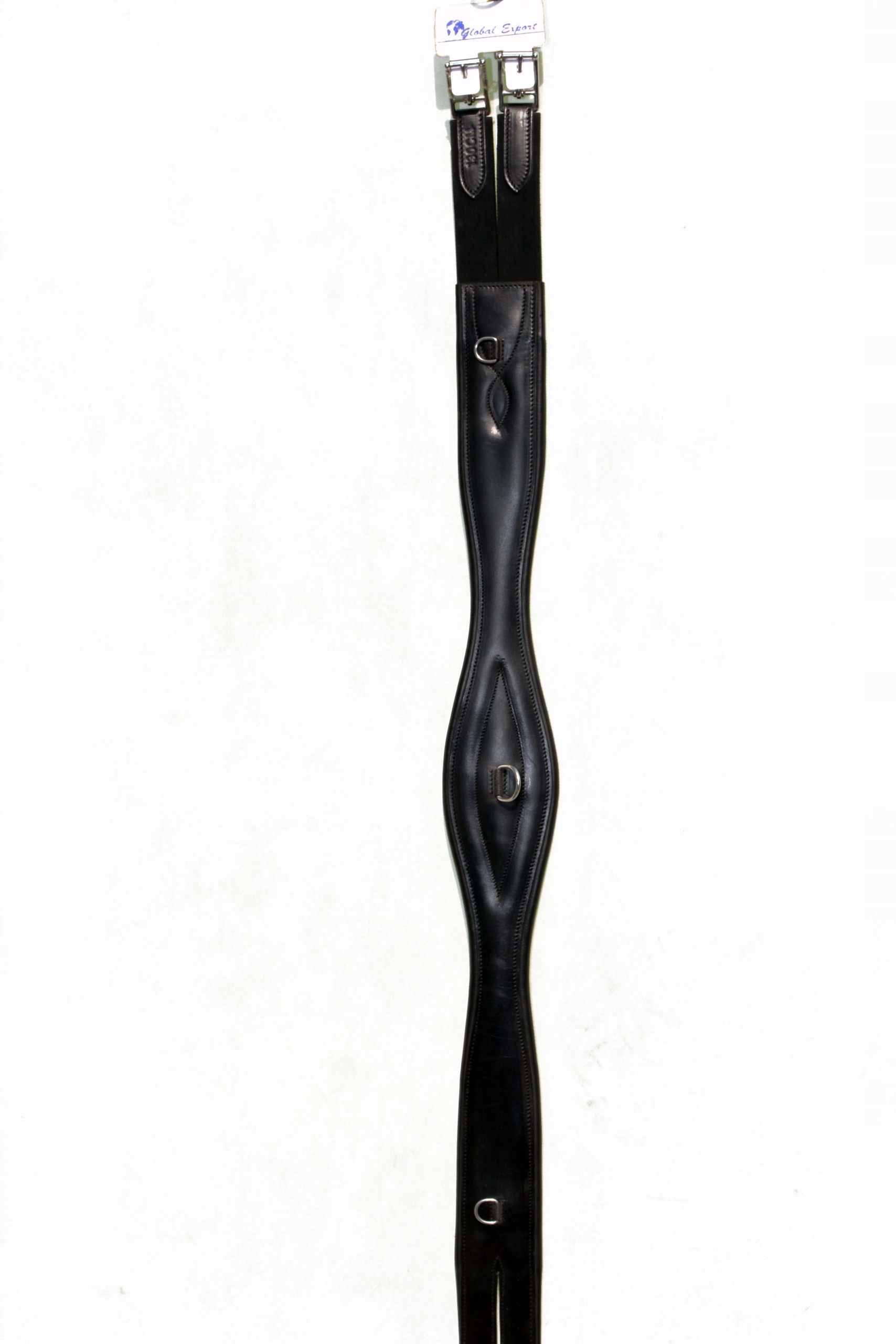 Kožený Pásek S Gumami 130 CM