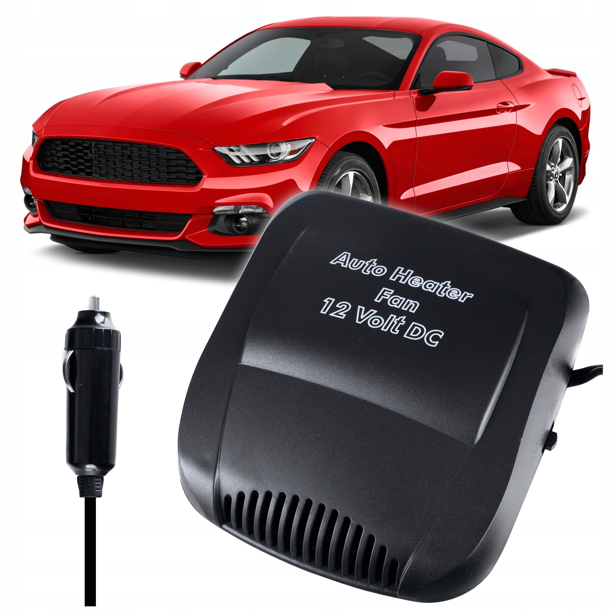 NAGRZEWNICA AUTA Dmuchawa WENTYLATOR na Szybę GRZEJNIK FARELKA NAGRZEWNICA