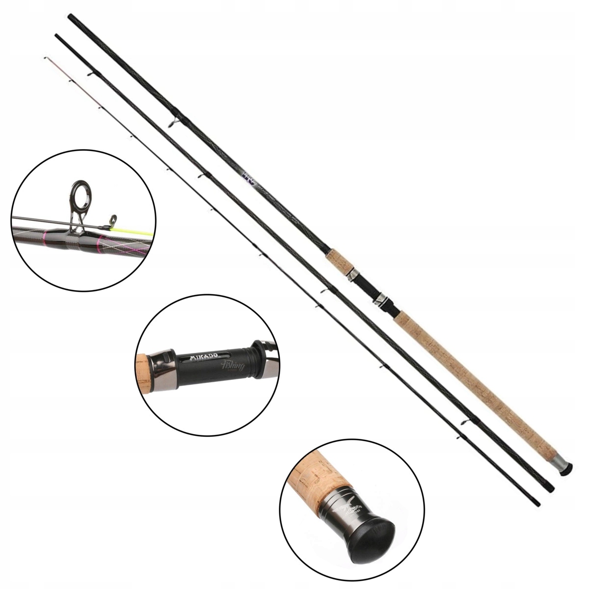 Wędka Mikado Ultraviolet Light Feeder 3,90m 90g 3+