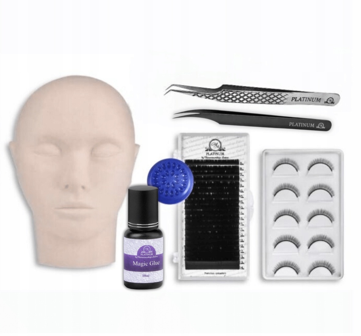 Startovací Sada pro prodlužování řas Platinum