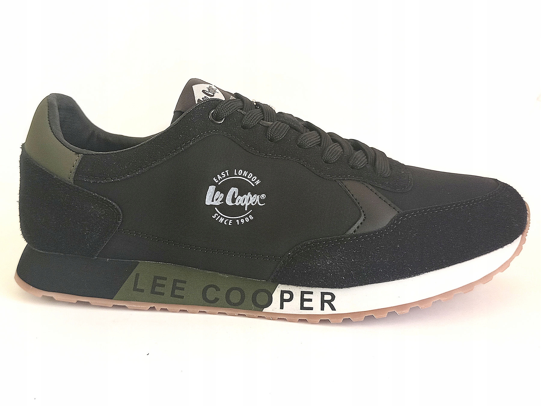 Pánské tenisky Lee Cooper LCJ-24-03-3010M černé, sportovní, velikost 42