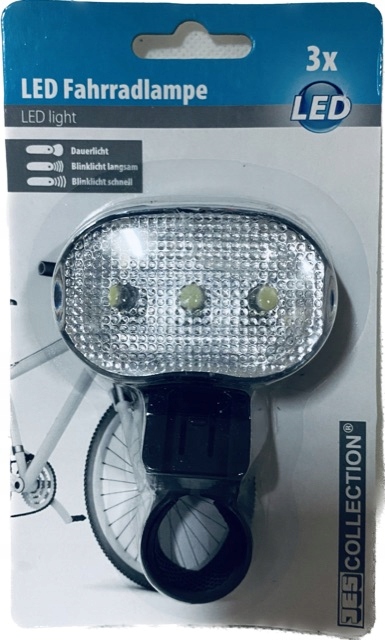 Oświetlenie rowerowe Lampka Rowerowa JES