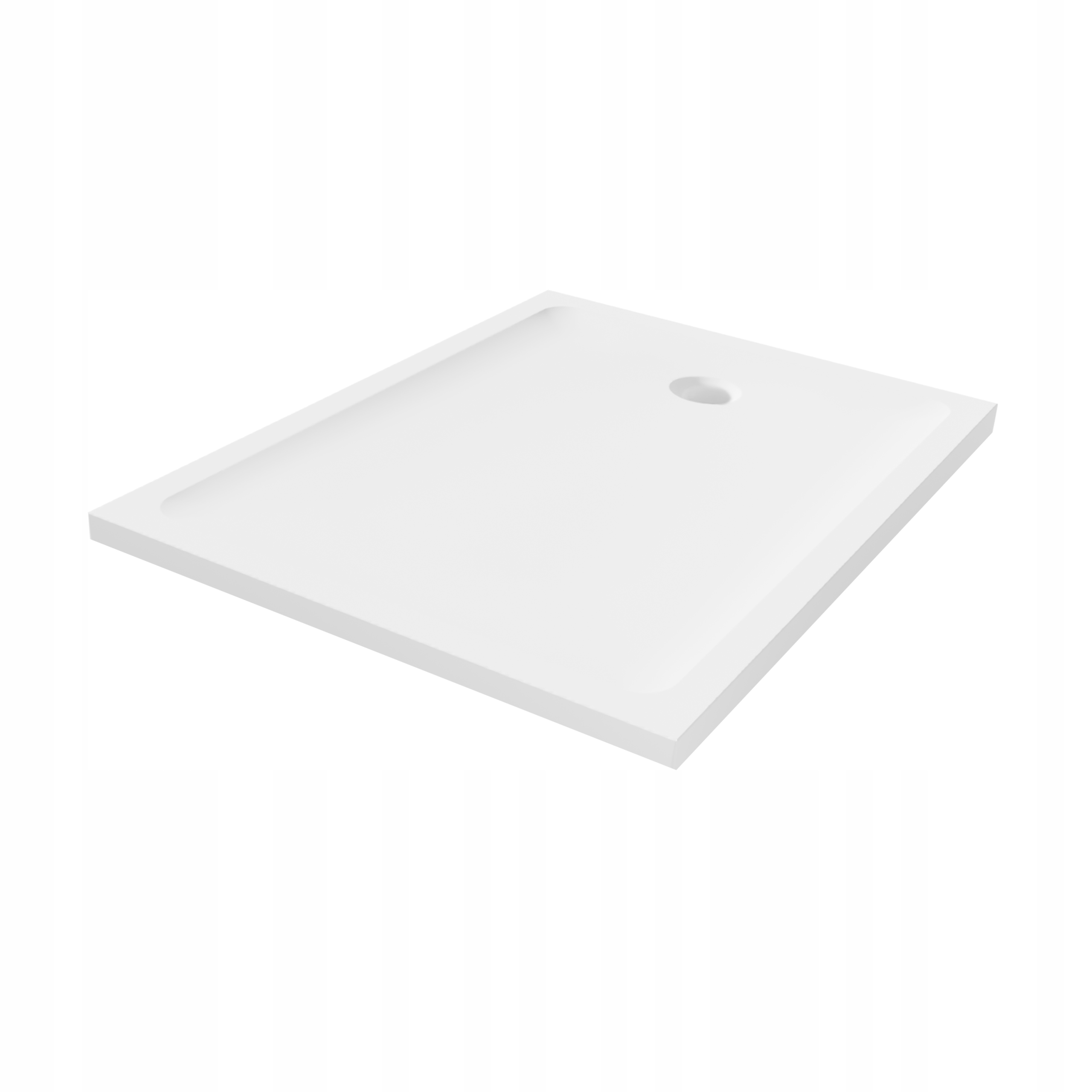 Nt Brodzik prysznicowy MILD 100x90 niski 4,5 cm biały 90x100 gładki