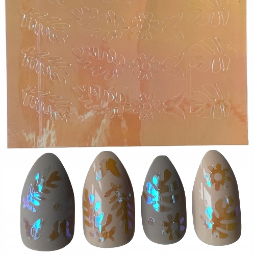 

Naklejki Do Paznokci Samoprzylepne Holograficzne