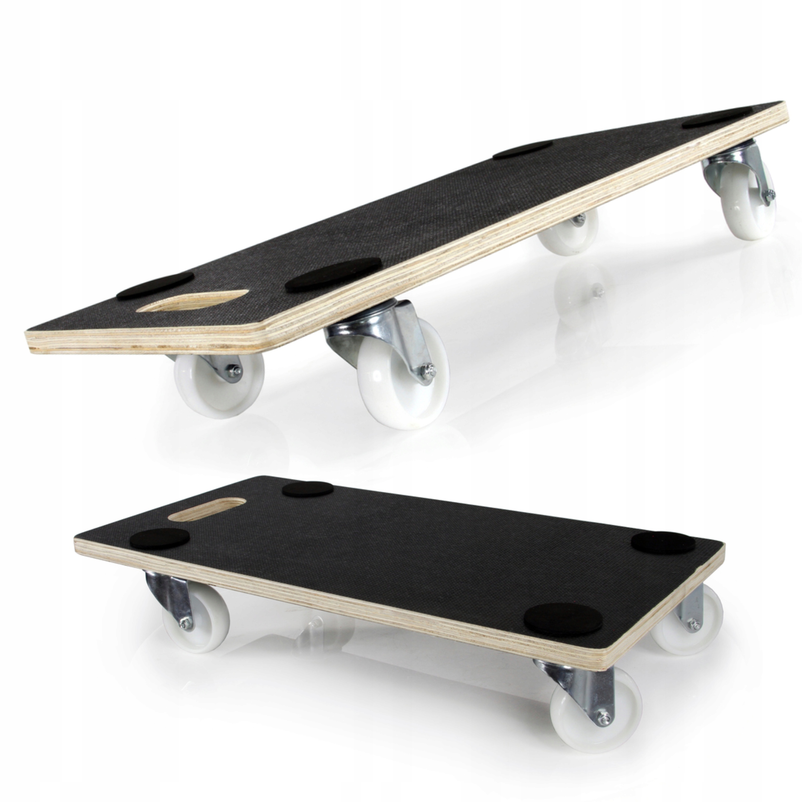 WÓZEK PLATFORMOWY PLATFORMA TRANSPORTOWA 400KG DO MEBLI SKRĘTNE KOŁA M80089