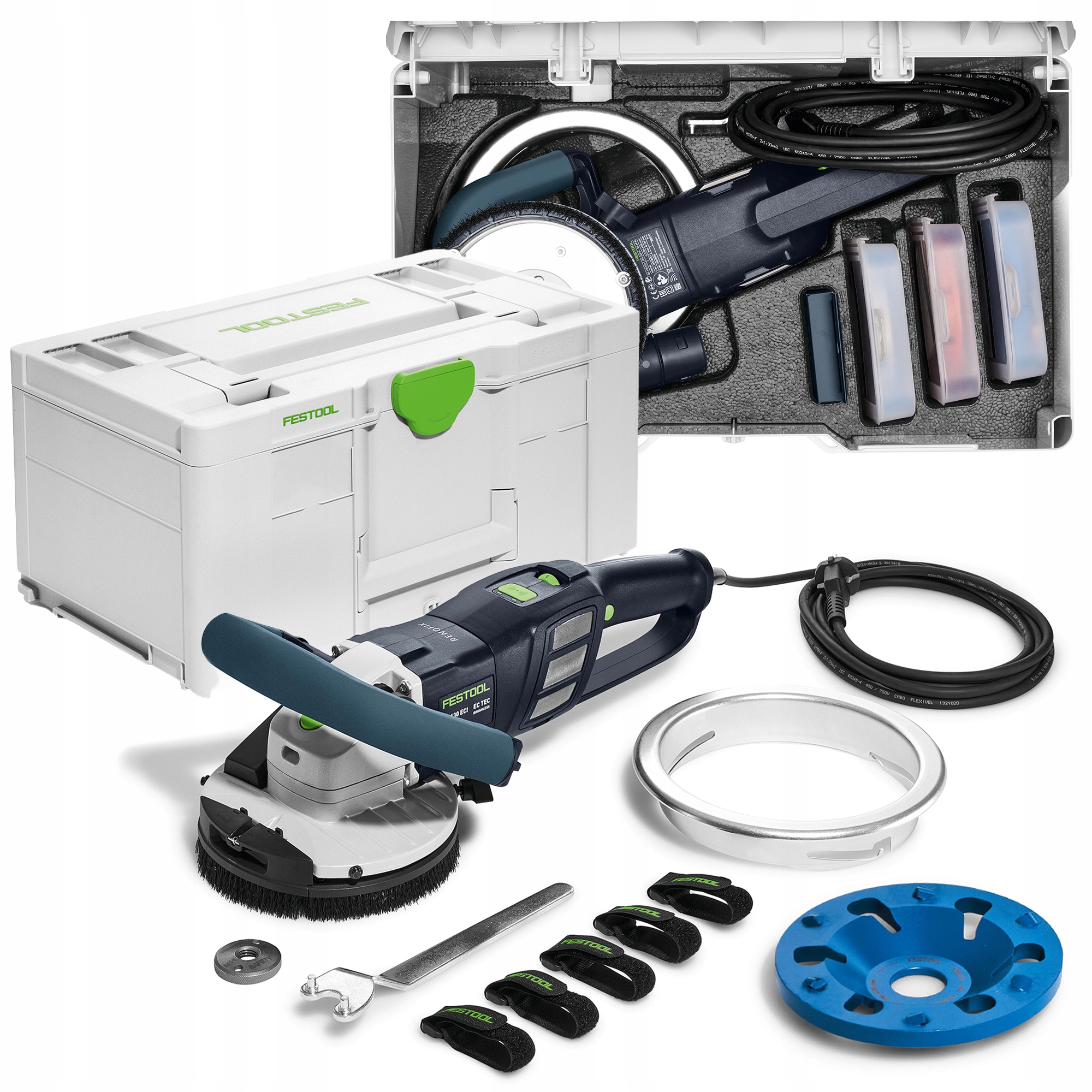 Festool Szlifierka Osprzęt Diamentowy Renofix Rg 130 ECI-Set Dia Th 577061