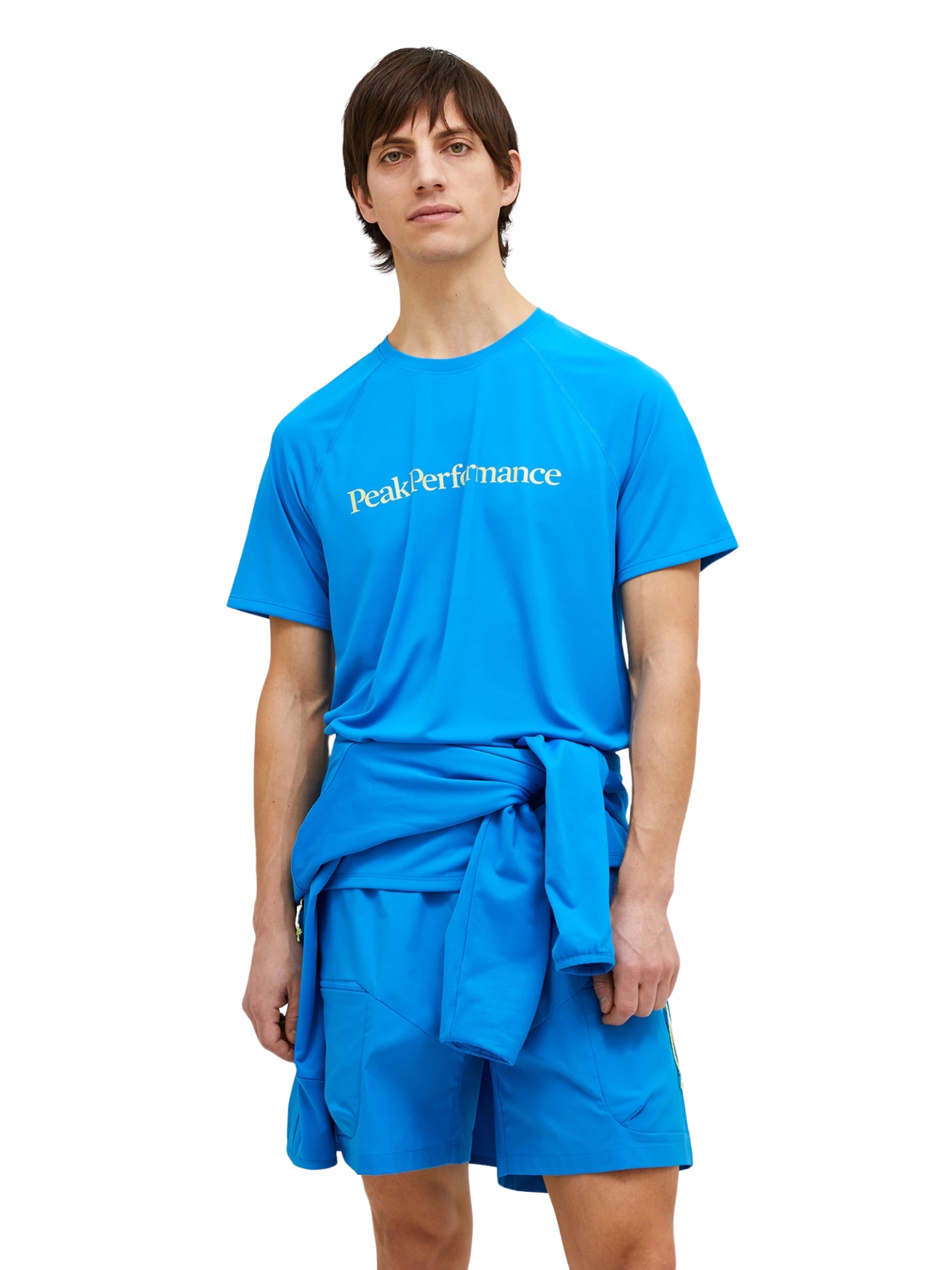 Koszulka Peak Performance męska Active Tee niebieska M