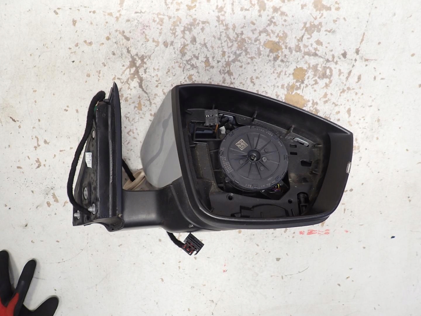 mirror right SKODA KAROQ 2018- 9PIN 57B867403AK