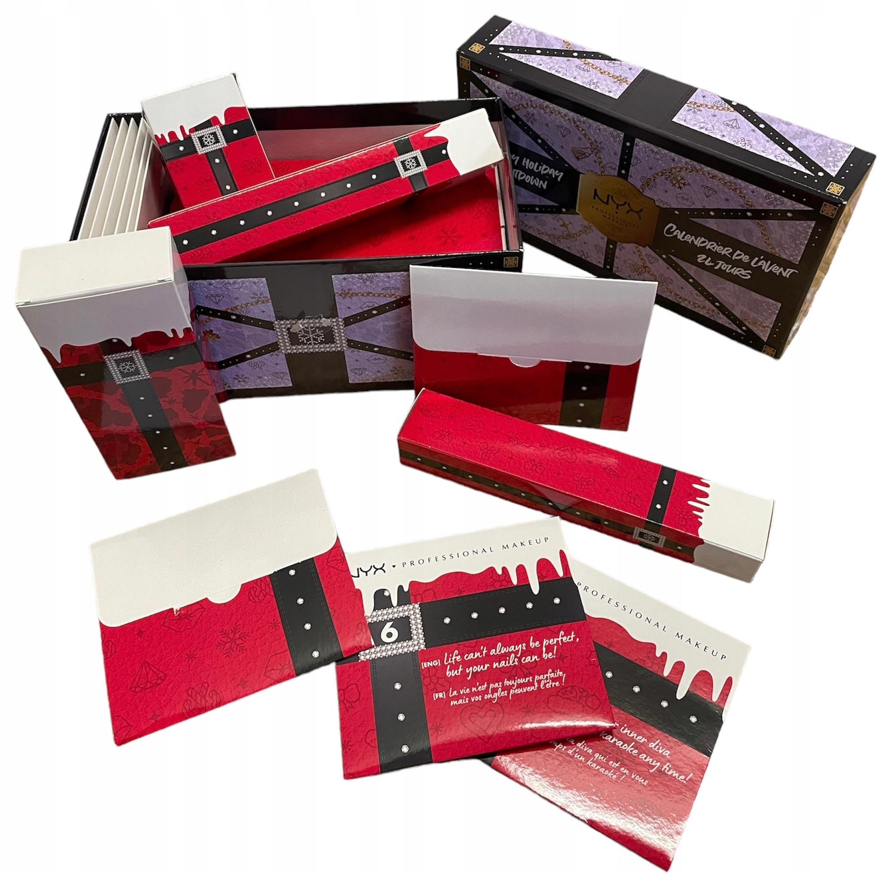 набір косметики Giftbox NYX Professional подарунковий код виробник подарункова коробка NYX Professional