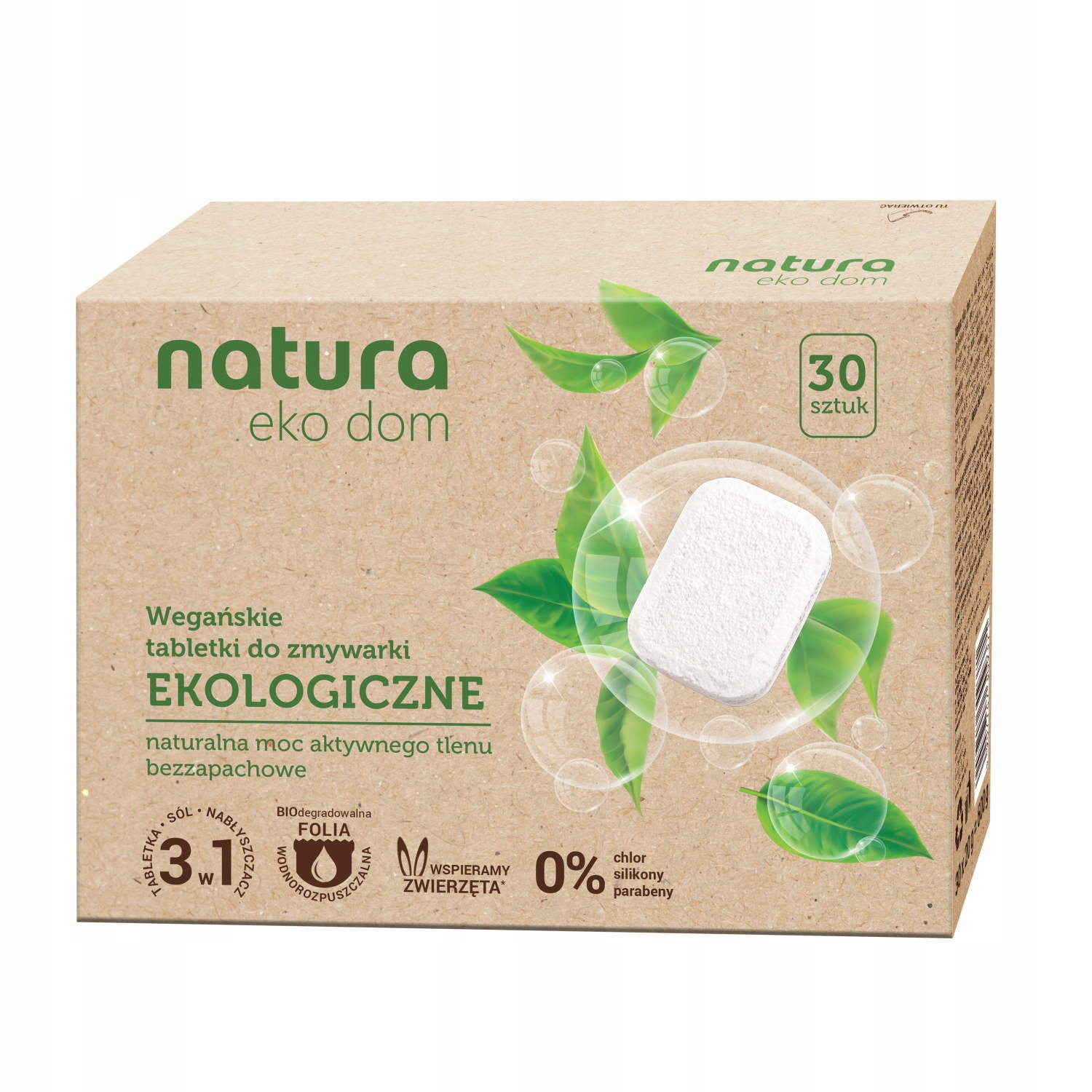 

Natura Eko Ekologiczne Tabletki Do Zmywarki 30 szt