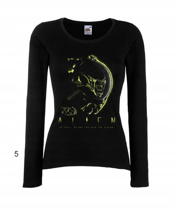 

Bluzka Damska Wzory Alien Obcy Kosmita Kosmos
