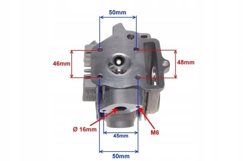 Głowica Cylindra 139FMB 50ccm 4T Goła Junak Romet Producent Wilmat