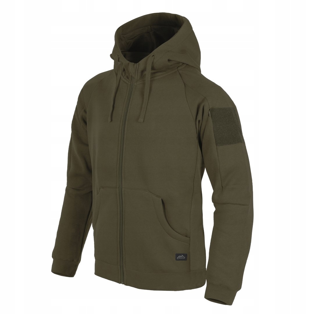 Mikina Urban Tactical Hoodie Lite (FullZip) Zelená