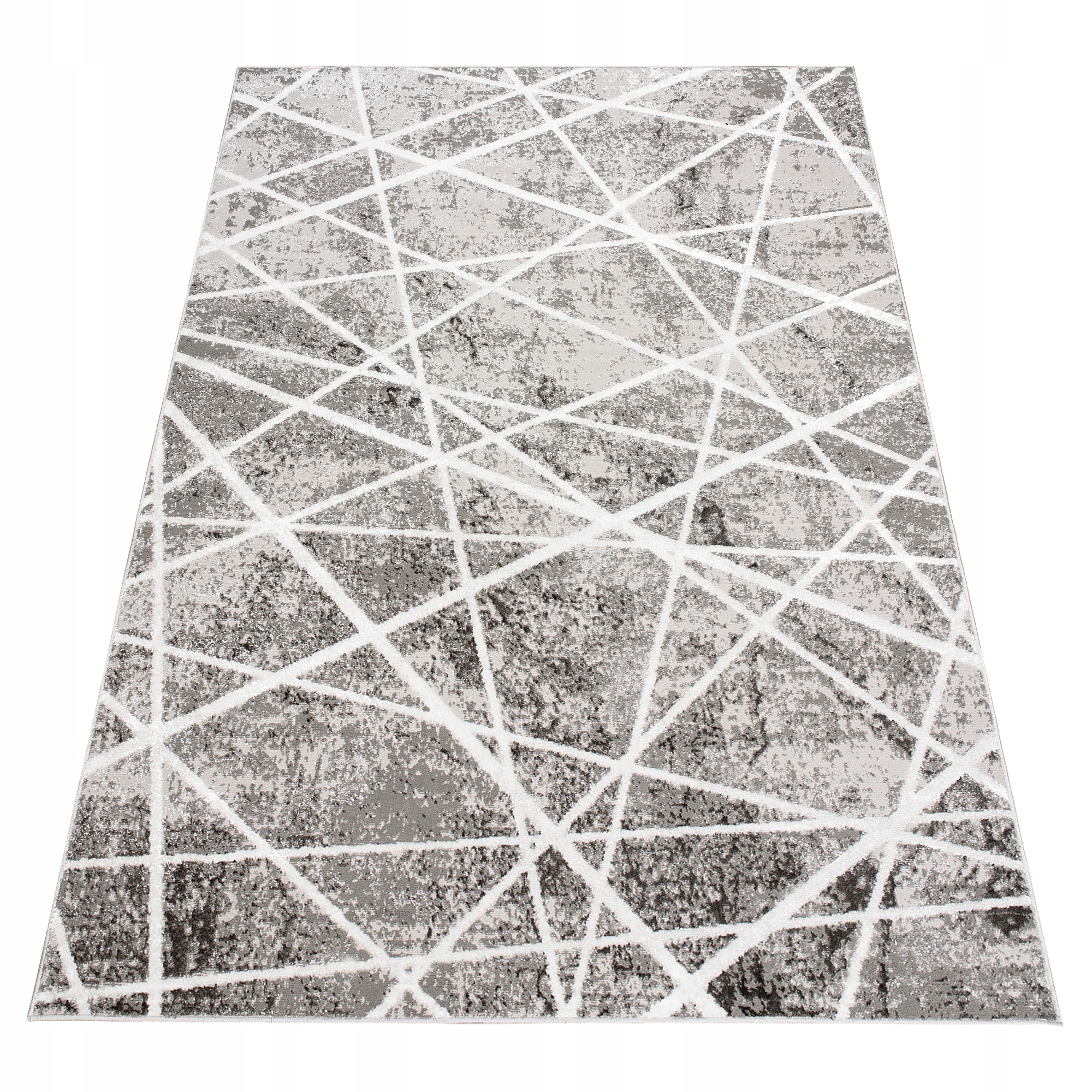 Koberec Crystal 160x220 S Leskem Moderní Módní Měkký Různé Vzory