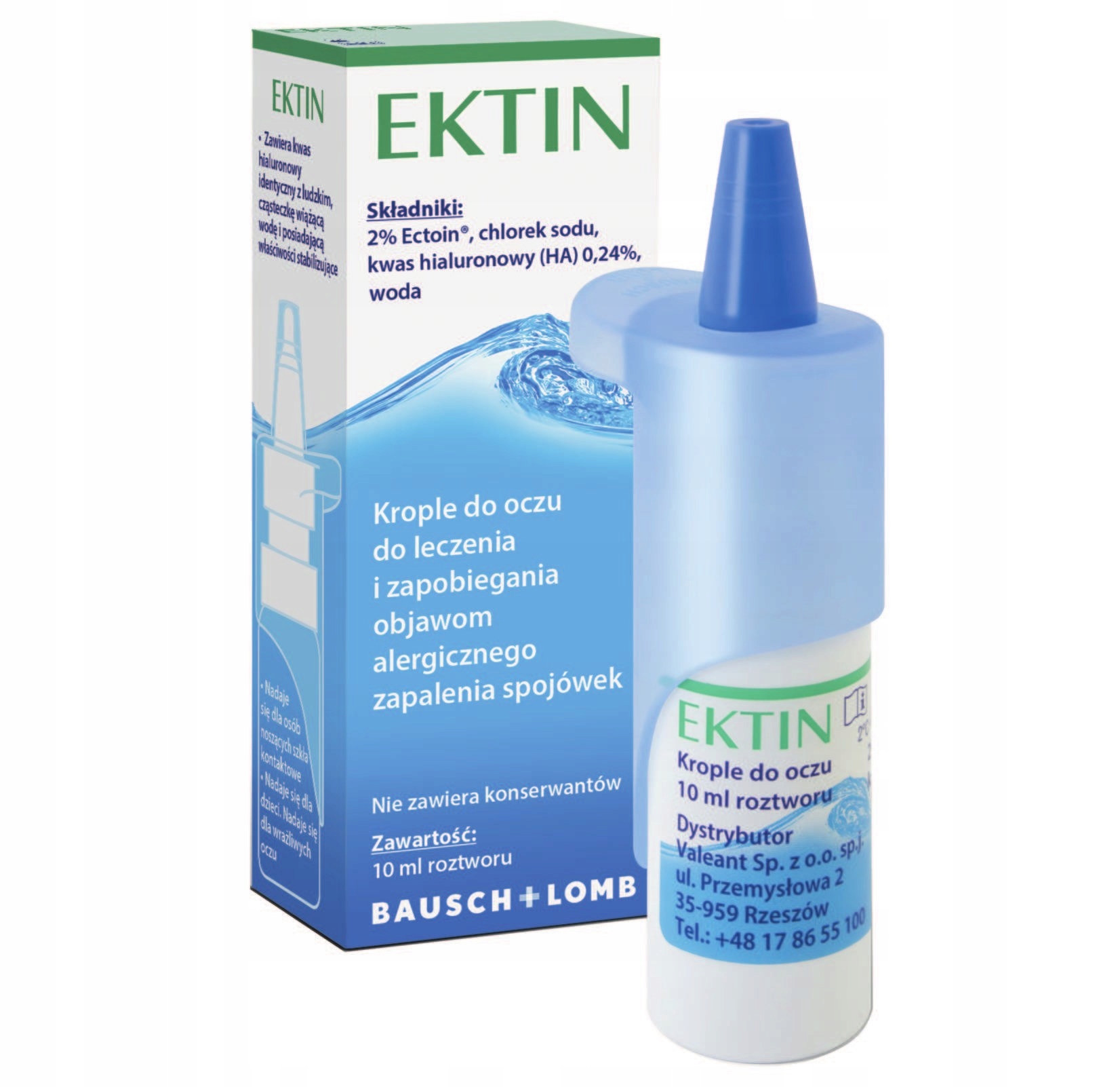 

Ektin krople do oczu na alergię 10 ml