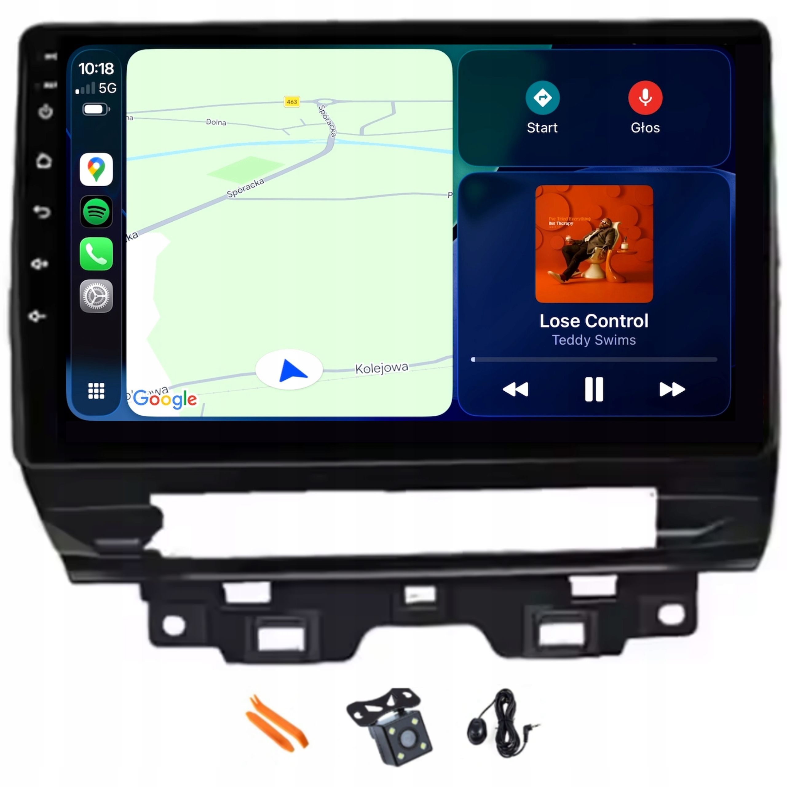 Rádio Android Navigácia Qled Carplay Lte Gps Dsp Renault Trafic 4 19-24