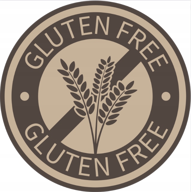 

Naklejki Gluten Free Bez Glutenu 4 CM 105 Szt
