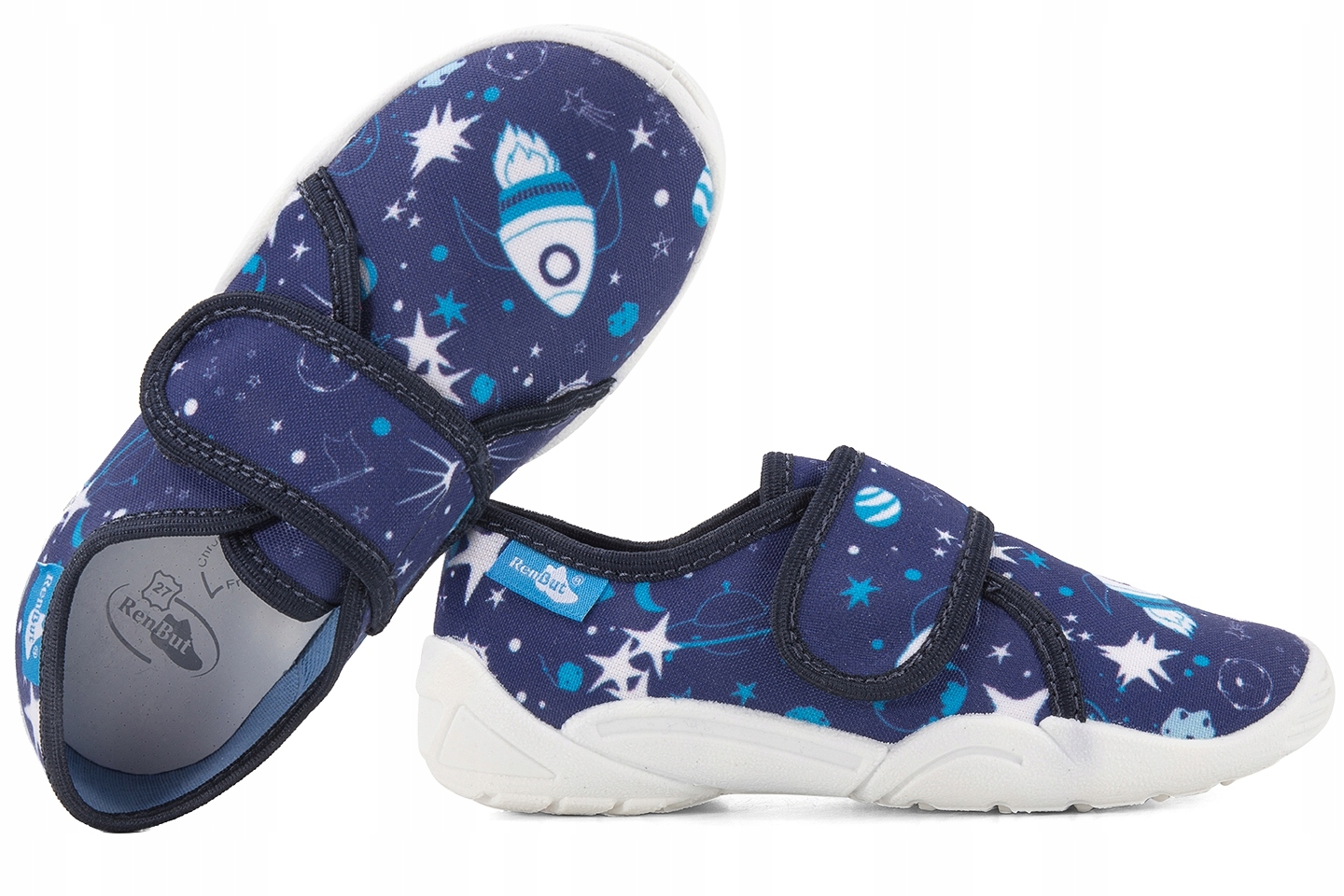 

Renbut 33-373 Domowe Tekstylne Kapcie Papcie rzepy