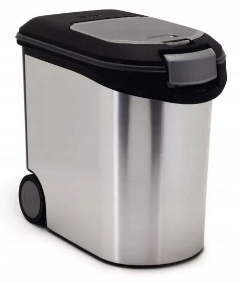 Levně Curver Zásobník na krmivo stříbrný 12 kg