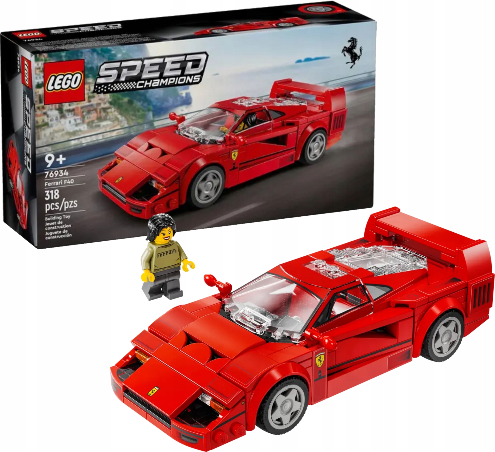 Lego Speed Champions Superauto Ferrari F40 76934