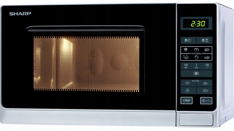 Kuchenka mikrofalowa wolnostojąca Sharp R242INW Pojemność 20 l