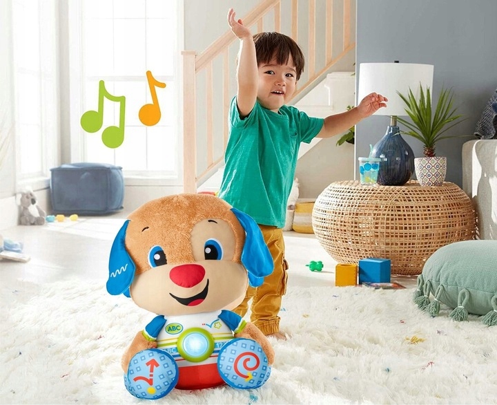 WIELKI SZCZENIACZEK UCZNIACZEK FISHER PRICE ZABAWKA INTERAKTYWNA NA PREZENT Bohater brak