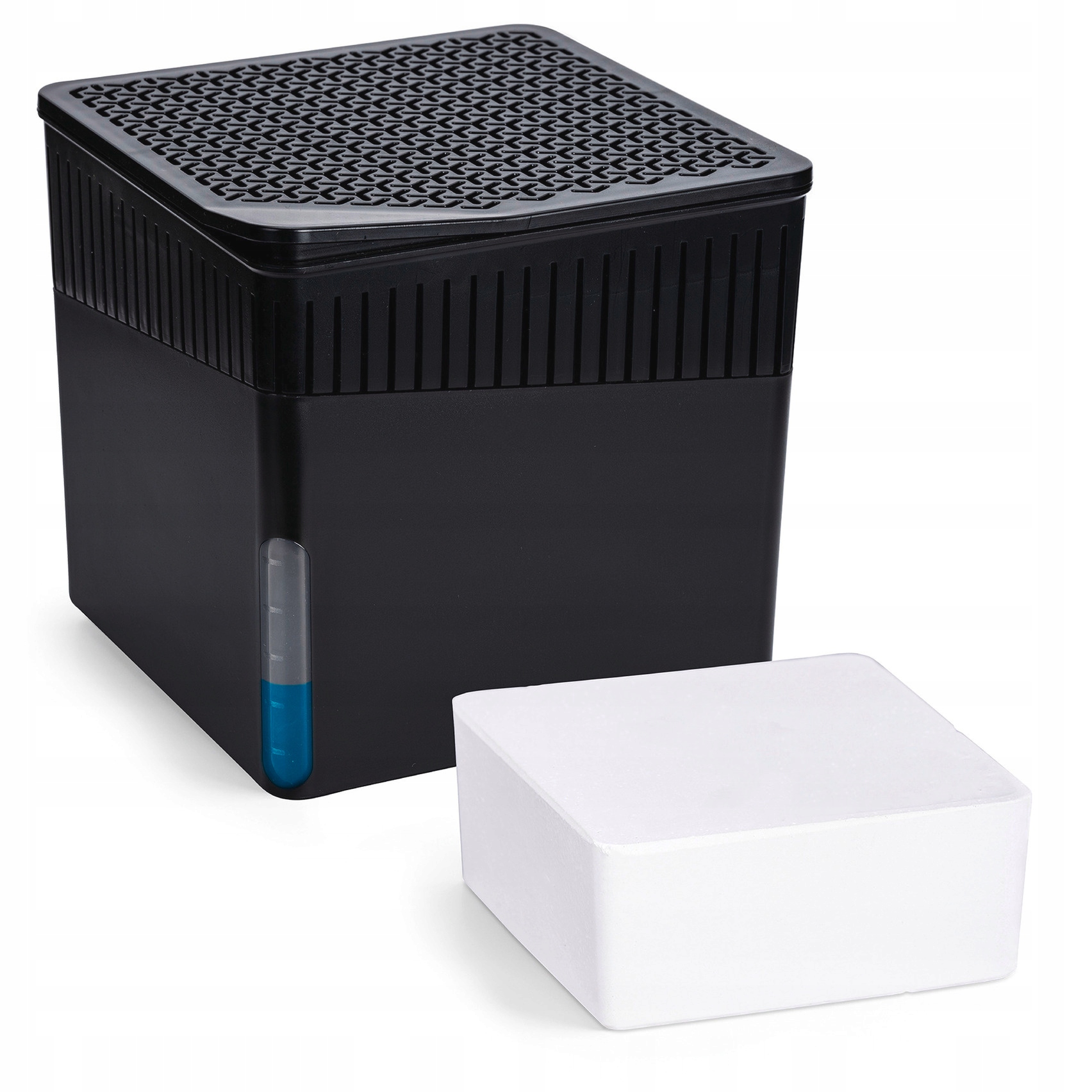 Pohlcovač Vlhkosti 1 Kg Až 80 M² Černý Abs Indikátor Hladiny Vody