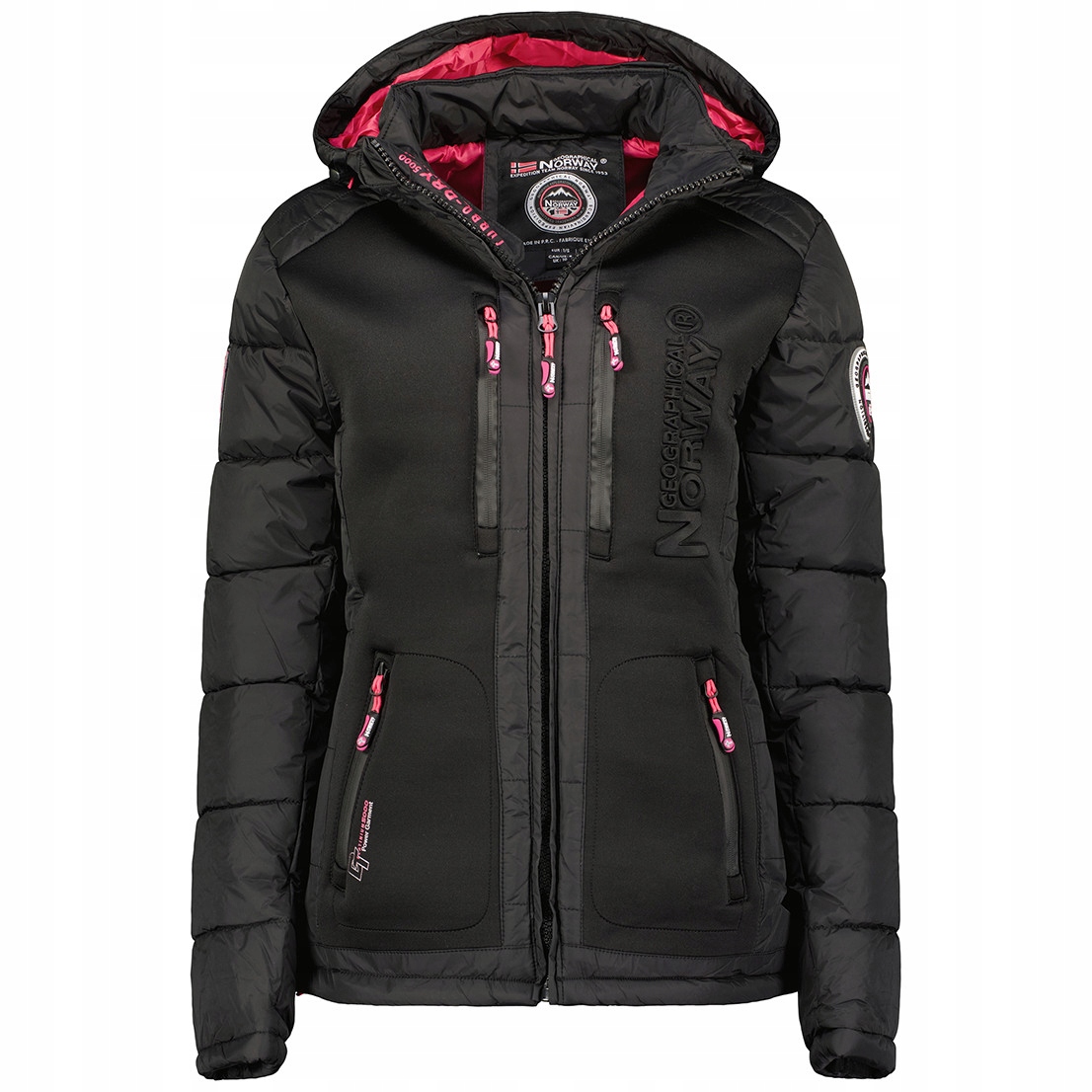 Geographical Norway bunda dámská Beachwood Black Db Bs Lady 068 L černá