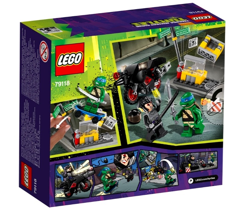 Lego 79118 Teenage Mutant Ninja Turtles Rowerowa ucieczka Karai