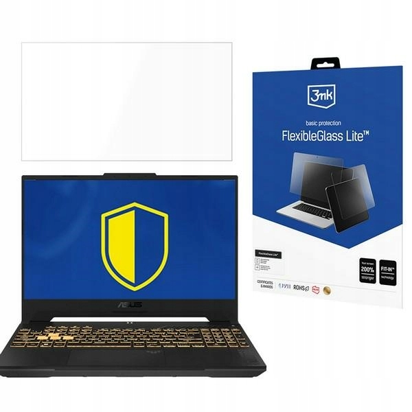 3MK FlexibleGlass Lite Asus Tuf GamingF15 do 17" Szkło Hybrydowe Lite