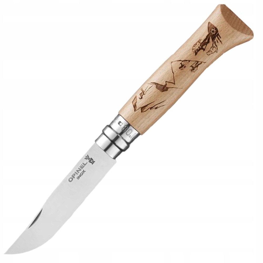 Opinel Nóż składany 8.5 cm N°08 narciarz