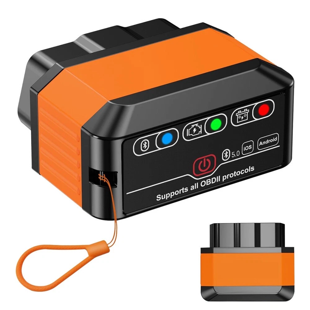 Skanery ELM327 OBD2 Bluetooth 5.2 Dla Androida/ios, Skaner Samochodowy