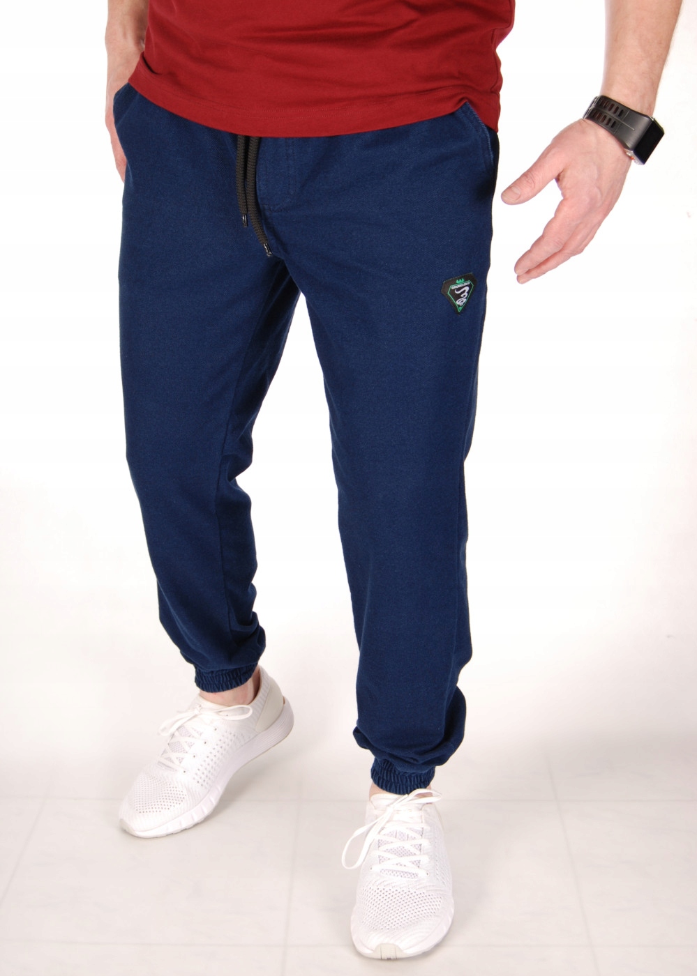 

Grube Lolo Spodnie Joggery Żakard Dark Jeans / XXL
