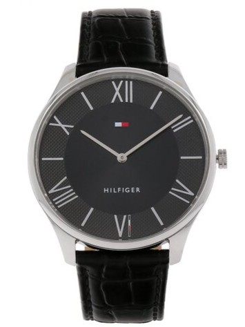 Pánské Hodinky Tommy Hilfiger 1710516 Černá Datumovka Pro Kluka