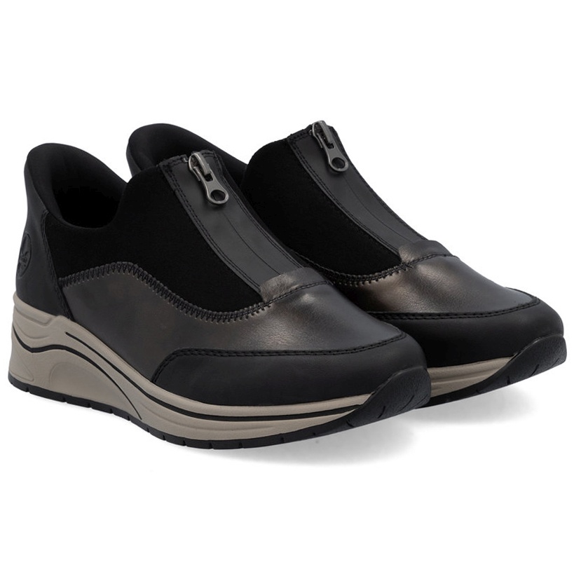 Dámské sportovní polobotky Rieker N9553-25 Brown Extra, velikost VEL..39