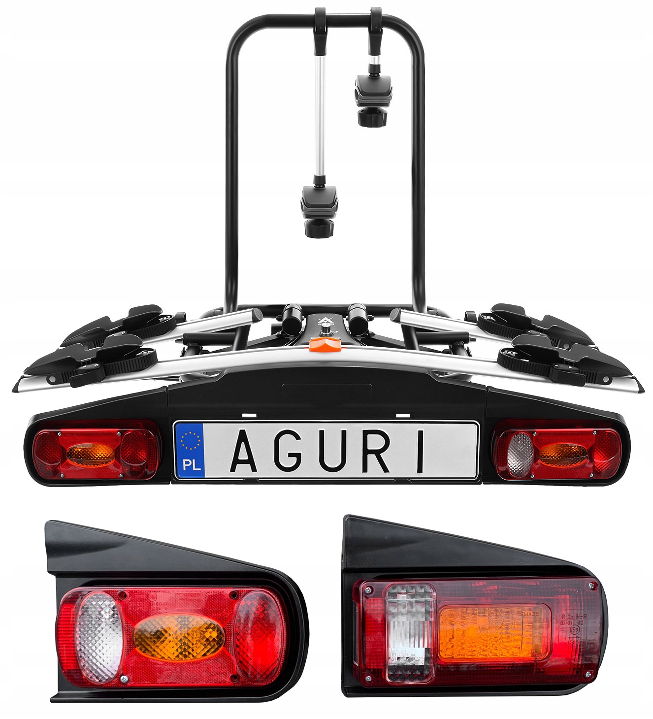 BAGAZNIK ROWEROWY NA HAK AGURI ACTIVE BIKE 2 13PIN Model Active Bike