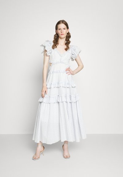 Šaty s jemným kostkovaným vzorem Needle & Thread 34