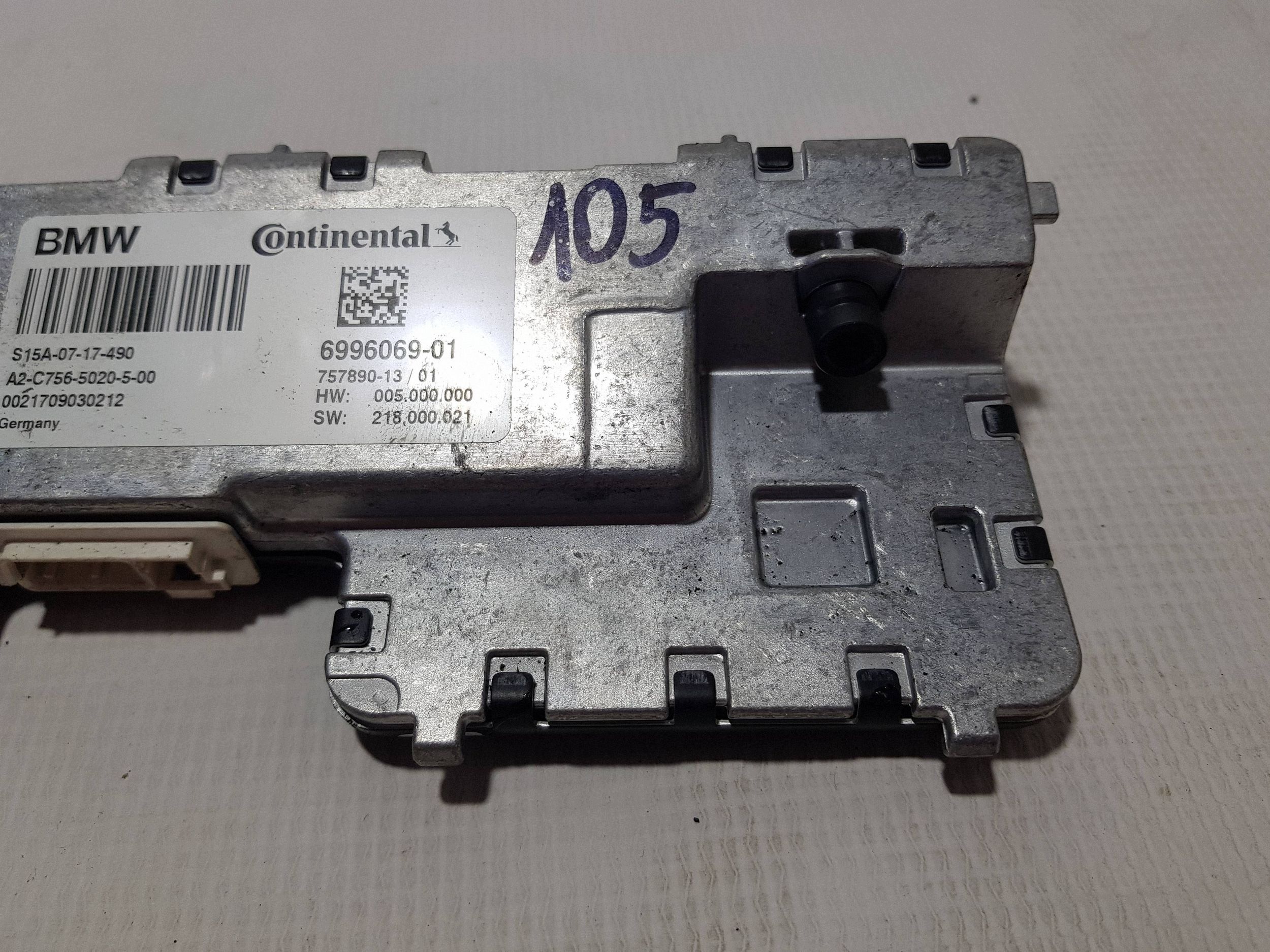 BMW 6996069 G30 G31 G32 module control unit KAMERY KAFAS
