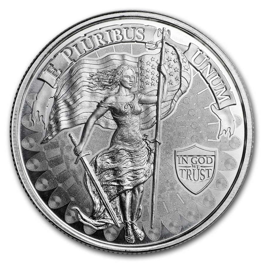 

Srebrny Medal Liberty and Unity, 1 uncja