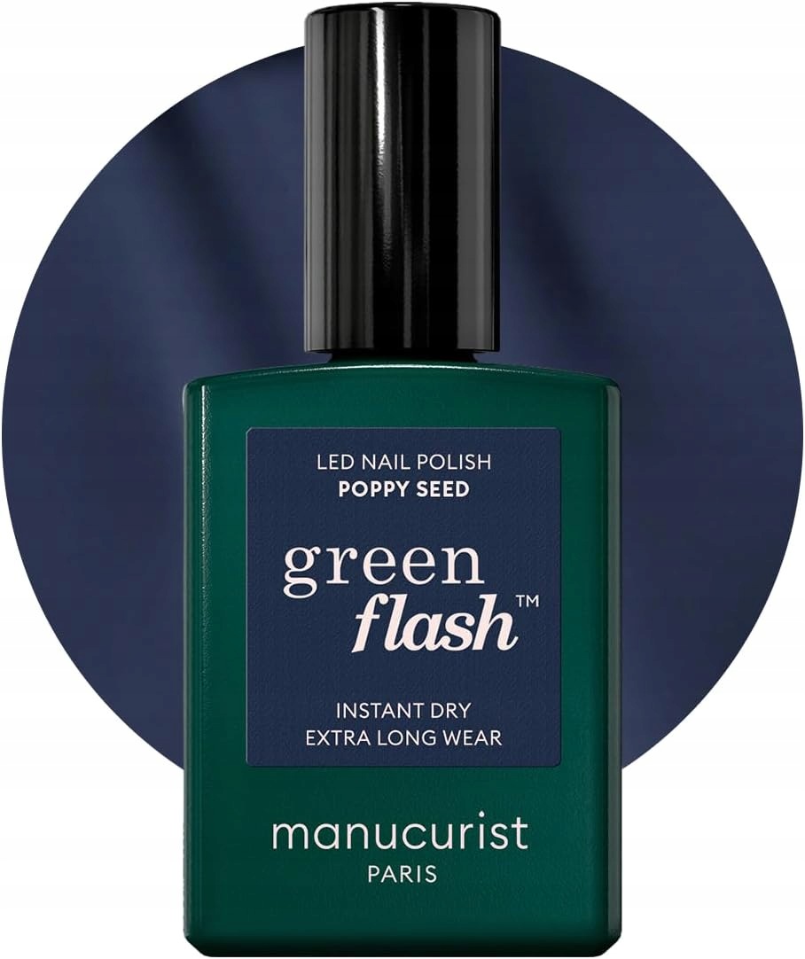 Green Flash Manucurist Poppy Seed 15 ml veganský gelový lak