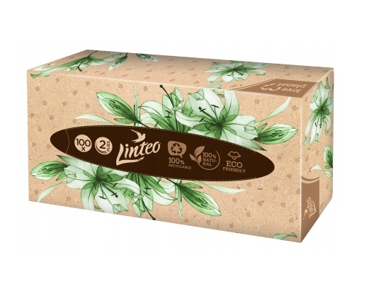 

Chusteczki higieniczne Linteo 2 warst. 100 szt.