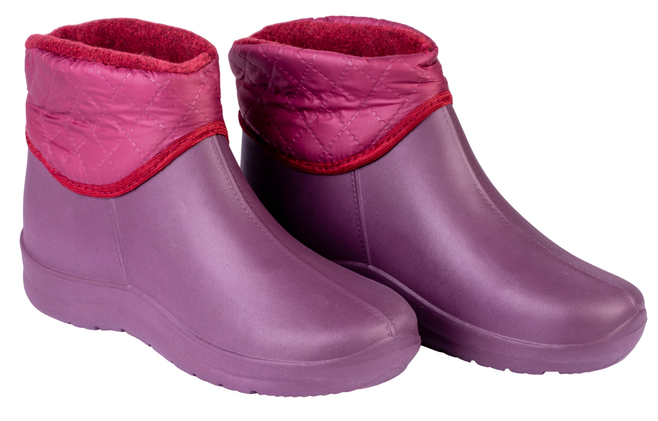 KALOSZE GUMOWCE BOTKI DAMSKIE OCIEPLANE LEKKIE PIANKOWE GP30 EVA 38/39 Marka inna